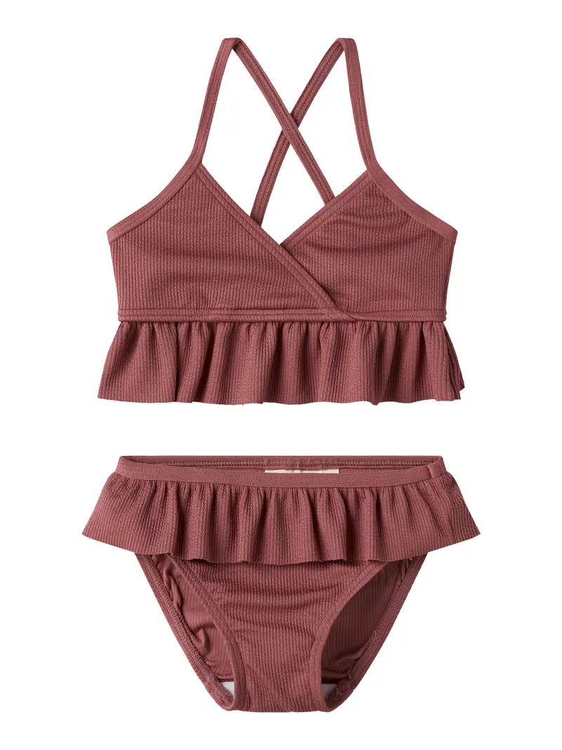 Lil' Atelier Mini Fola bikini Withered Rose