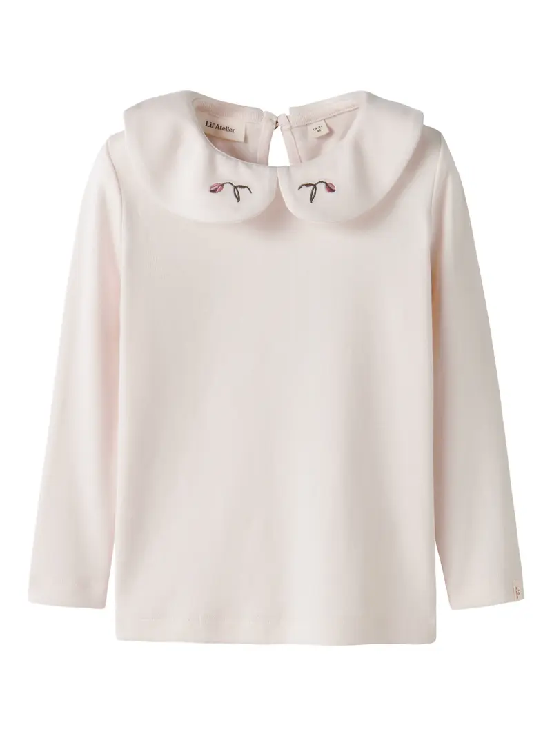 Lil' Atelier Mini Fundo Emb shirt Almost Mauve