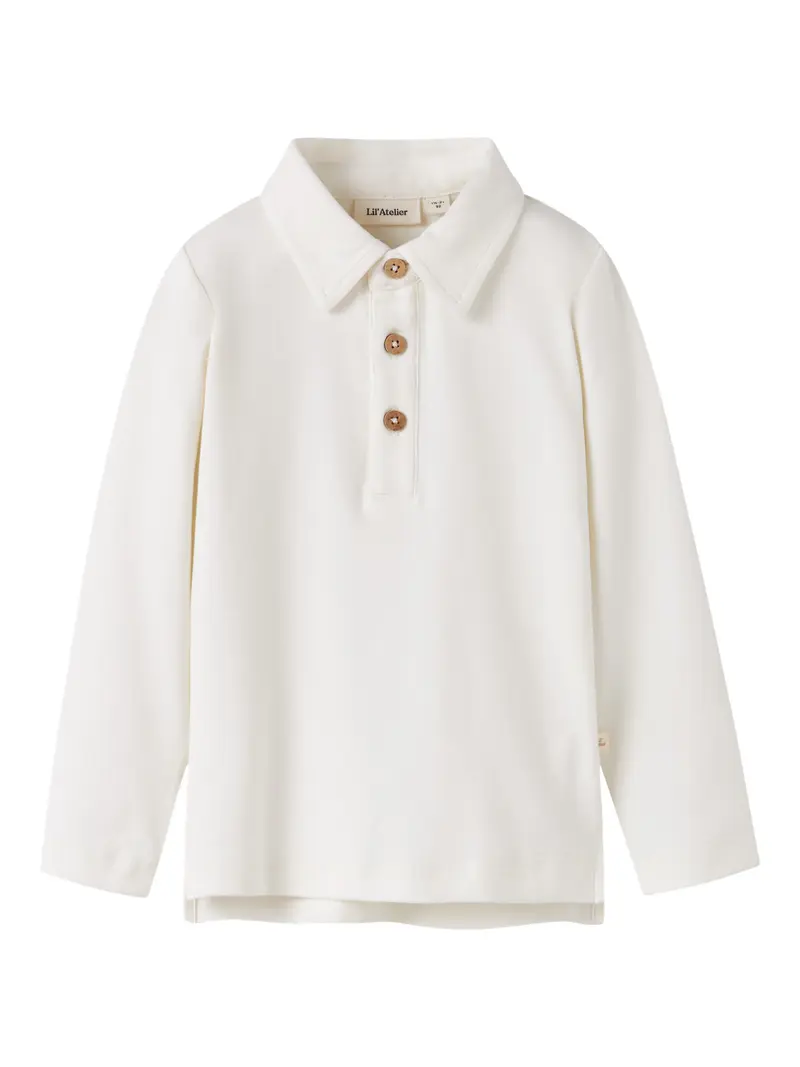 Lil' Atelier Mini Fundo ls slim top Coconut Milk
