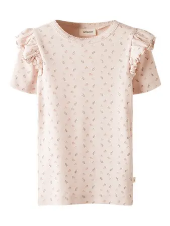 Lil' Atelier Mini Gago Kuo T-shirt Peach Blush