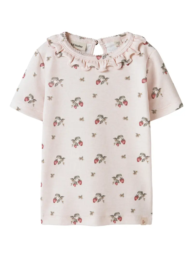 Lil' Atelier Mini Gayo ser ss slim top Morganite STRAWBERRY