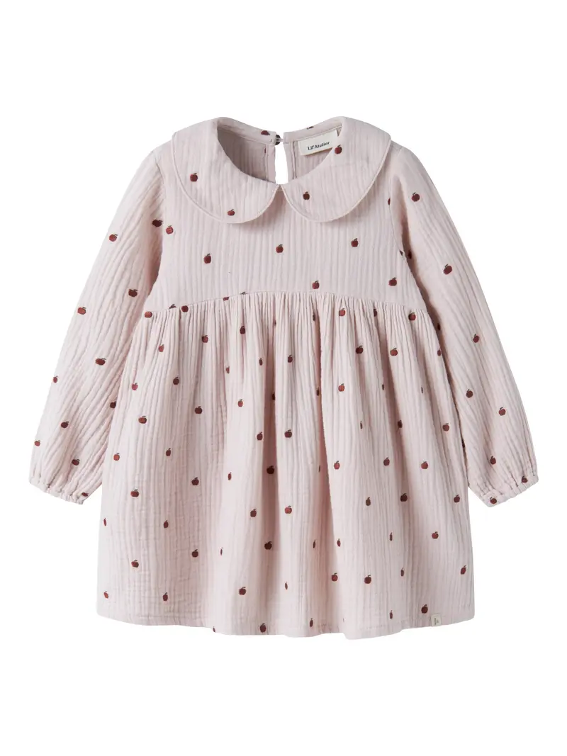 Lil' Atelier Mini Kamma ls loose dress Hushed Violet