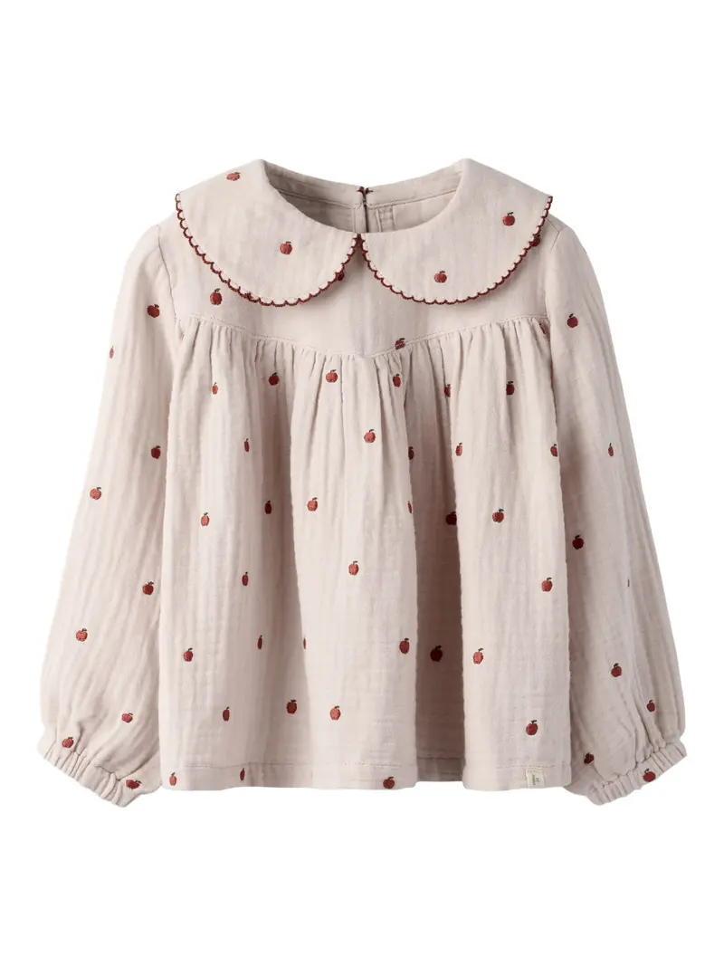 Lil' Atelier Mini Kamma ls loose shirt Hushed Violet