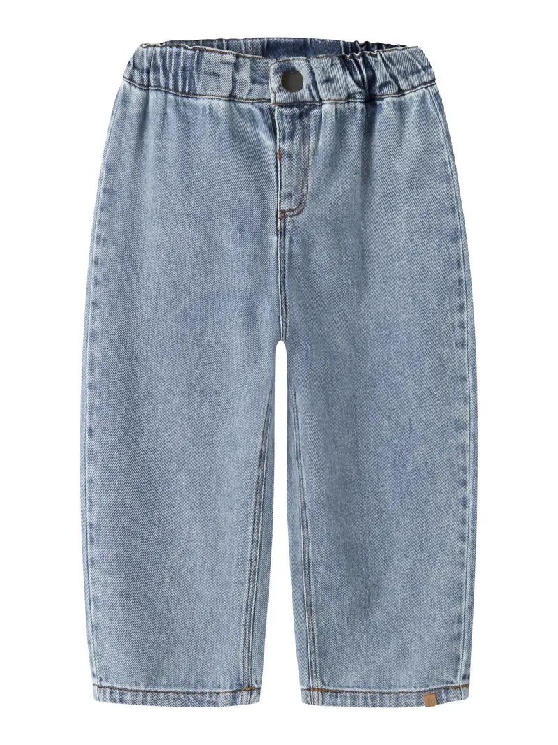 Lil' Atelier Mini Karole wide jeans Medium Blue Denim