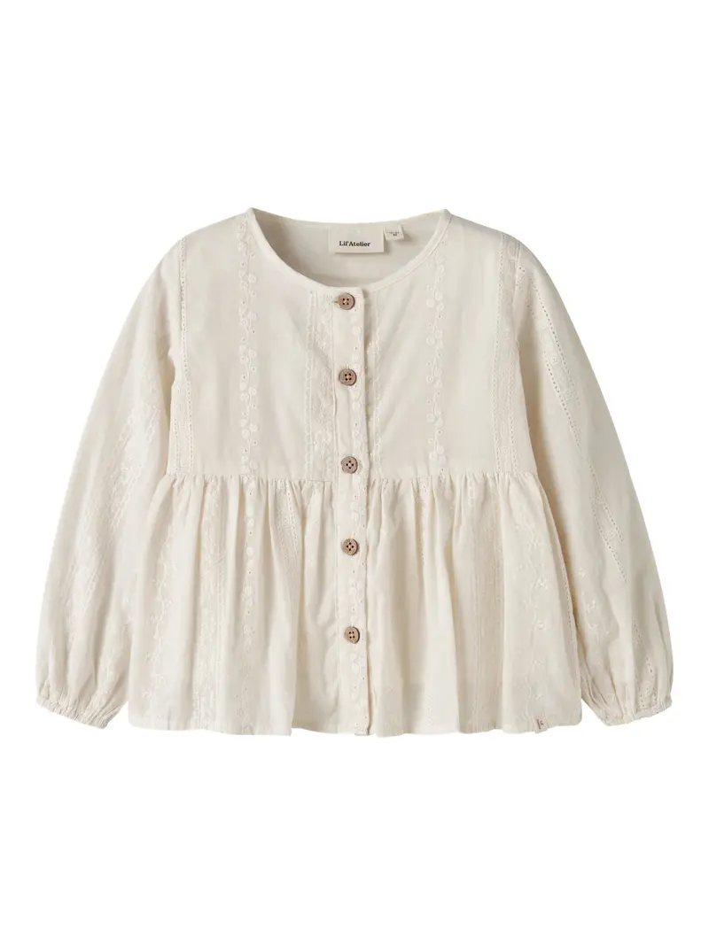 Lil' Atelier Mini Loba ls loose shirt Turtledove