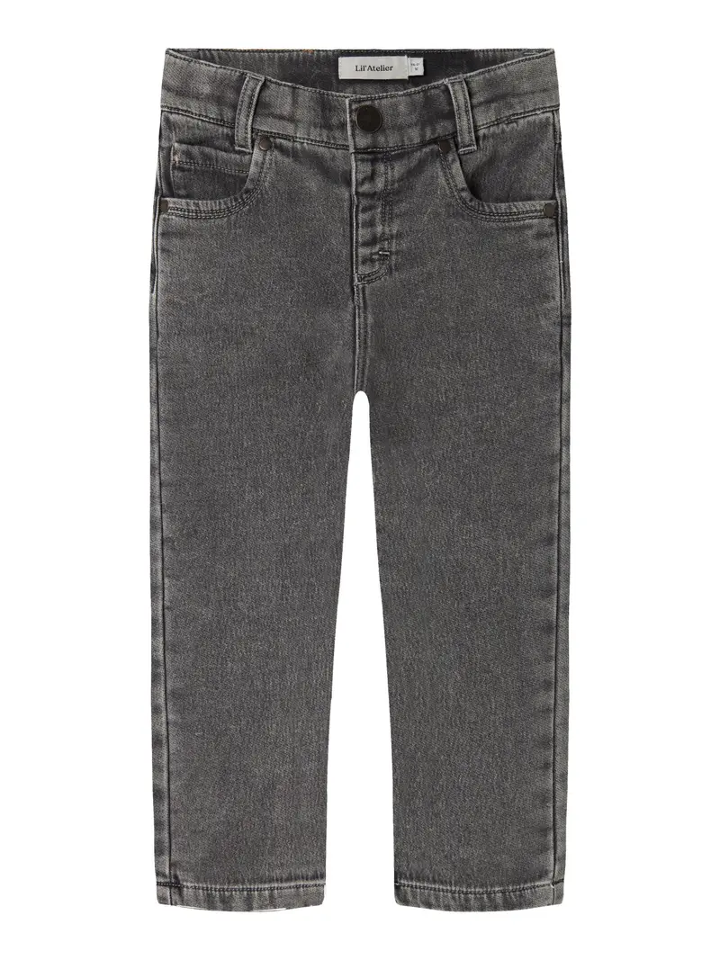 Lil' Atelier Mini Nadie regular jeans Medium Grey Denim