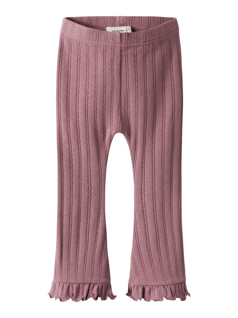 Lil' Atelier Mini Rita sig legging Nostalgia Rose