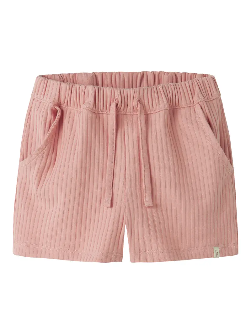 Lil' Atelier Mini Saseline shorts Rose Tan
