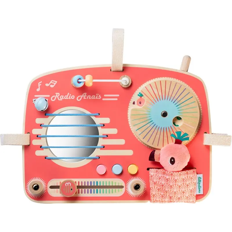 Lilliputiens activiteitenpaneel Radio 9 m+