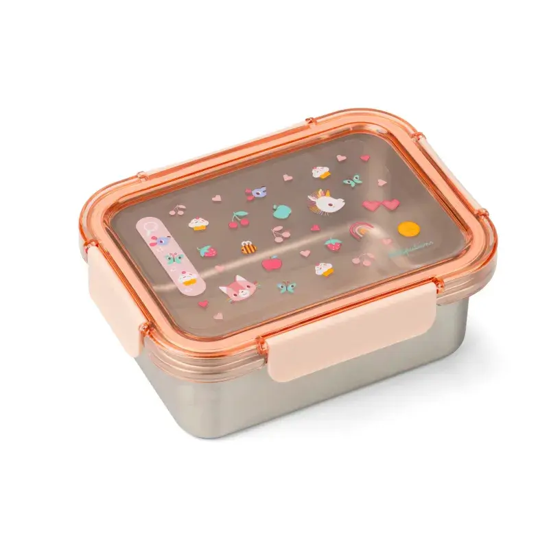 Lilliputiens Lunchbox with transparent lid