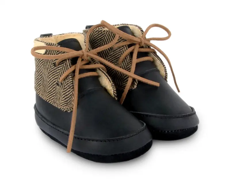 Lima black leather Boumy