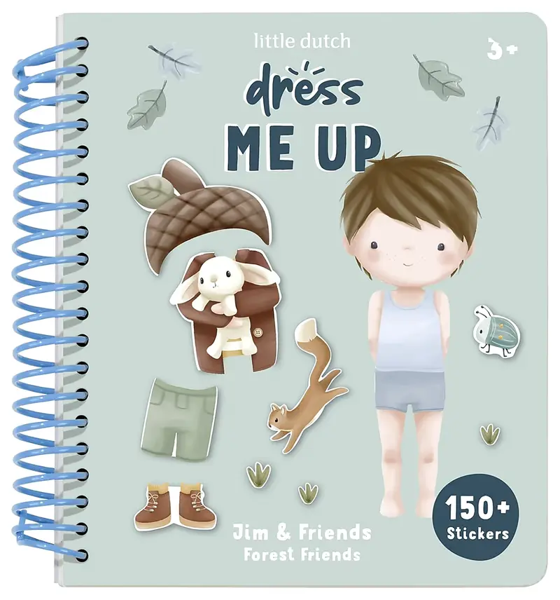 Little Dutch Aankleedboek - Forest Friends