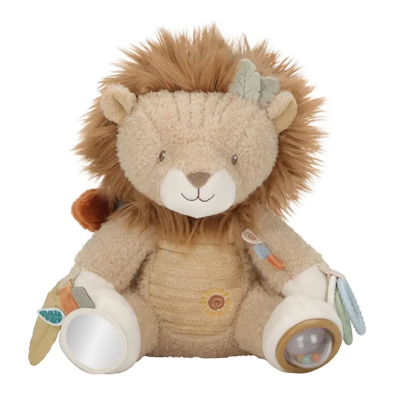 Little Dutch Activiteitenknuffel Leeuw Geel