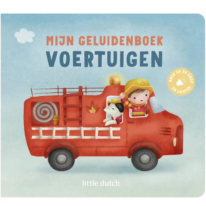 Little Dutch geluidenboek voertuigen 1 jr+