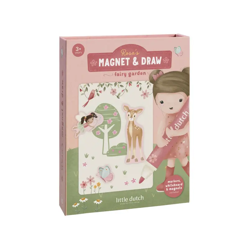 Little Dutch Magnetisch Speelboek Rosa