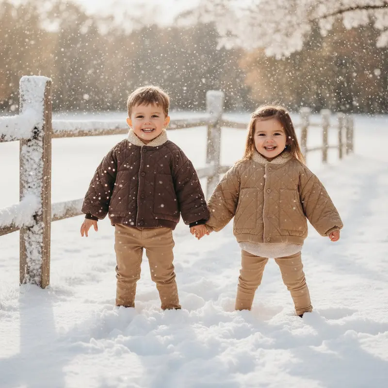 LittleWanderer – Warm & Stylish – Quilted Children's Coat
