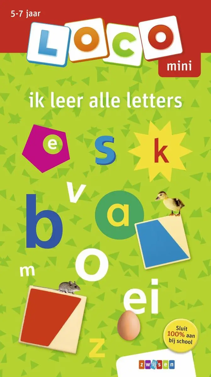 Loco Mini Ik Leer Alle Letters | Zwijsen