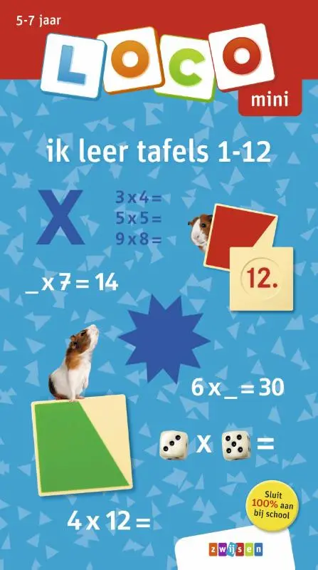 Loco Mini Ik Leer De Tafels 1-12 | Zwijsen
