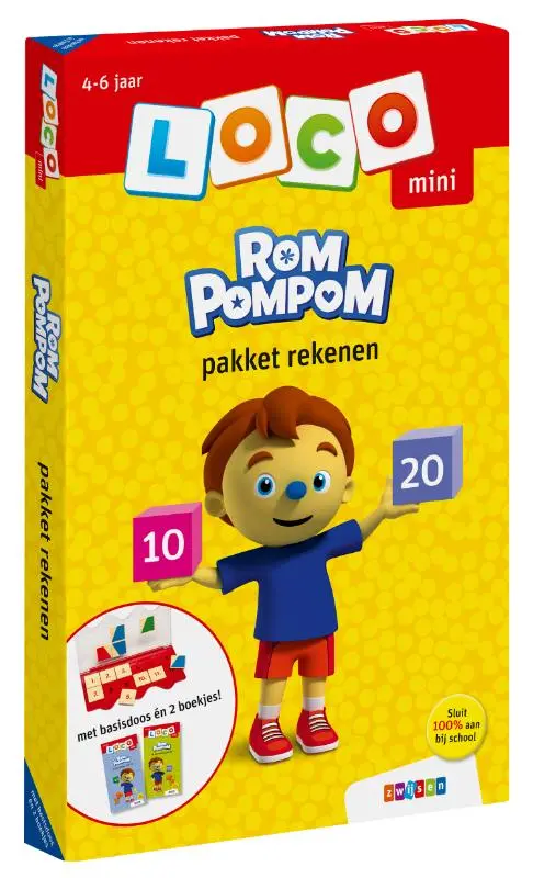 Loco Mini - Rompompom rekenen pakket