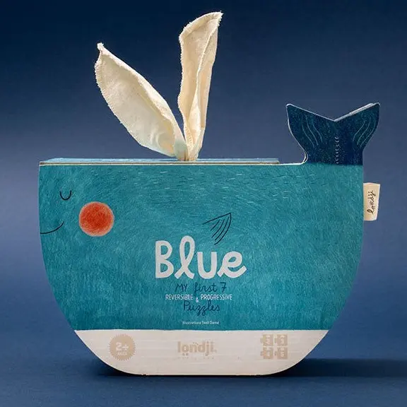 LONDJI puzzel blue 2 jr+ / 7 stks