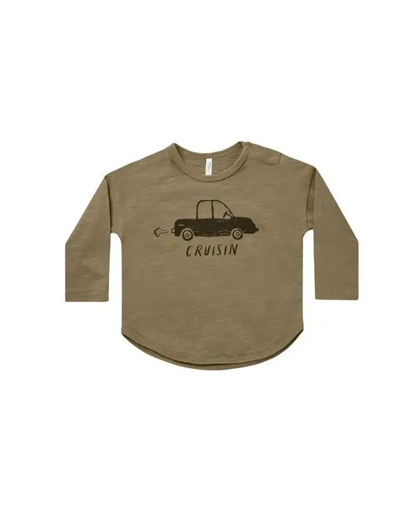 Long sleeve pocket tee cruisin Rylee & Cru