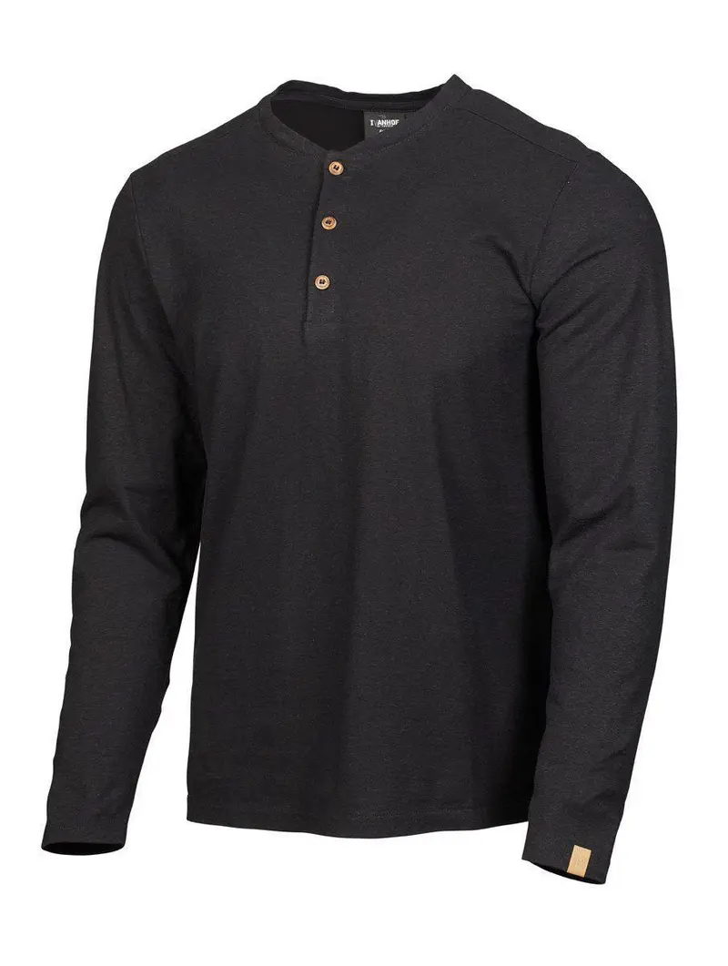 Longsleeve Gy Eje Hemp - Black - Ivanhoe of Sweden