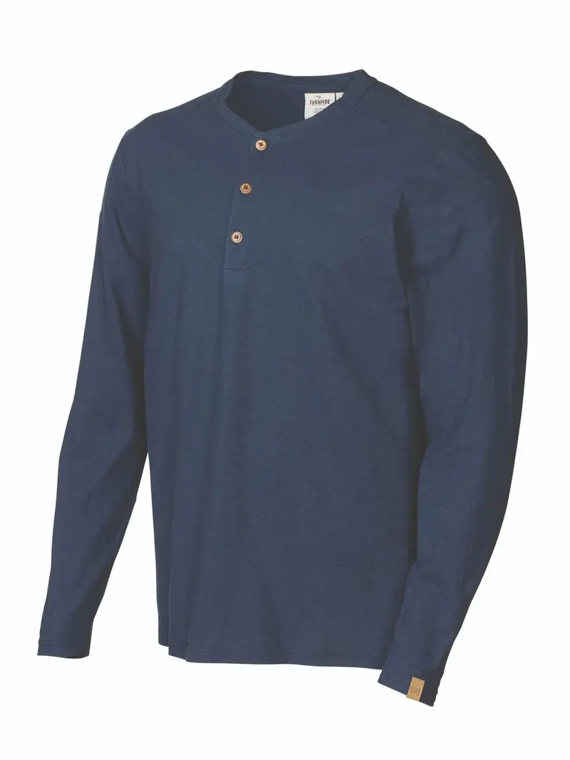 Longsleeve Gy Eje Hemp - Navy - Ivanhoe of Sweden