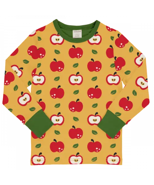 Longsleeve Top LS Apple  - Maxomorra