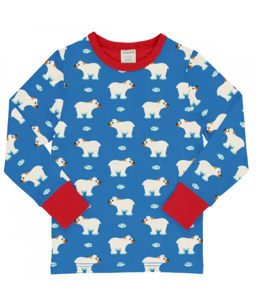 Longsleeve Top LS Ice Bear - Maxomorra