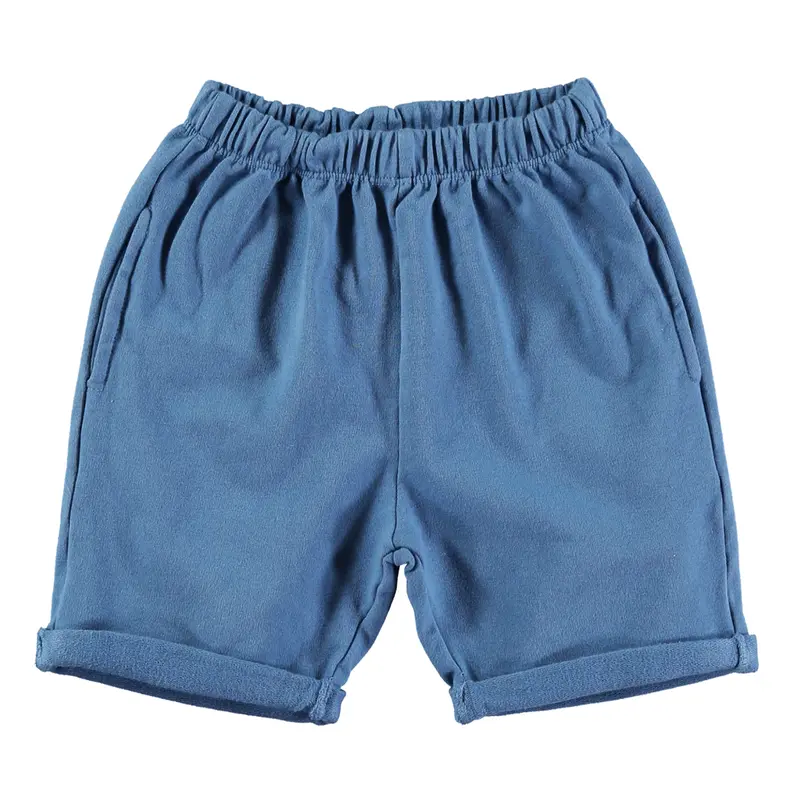 Lötiekids bermuda pockets blue solid