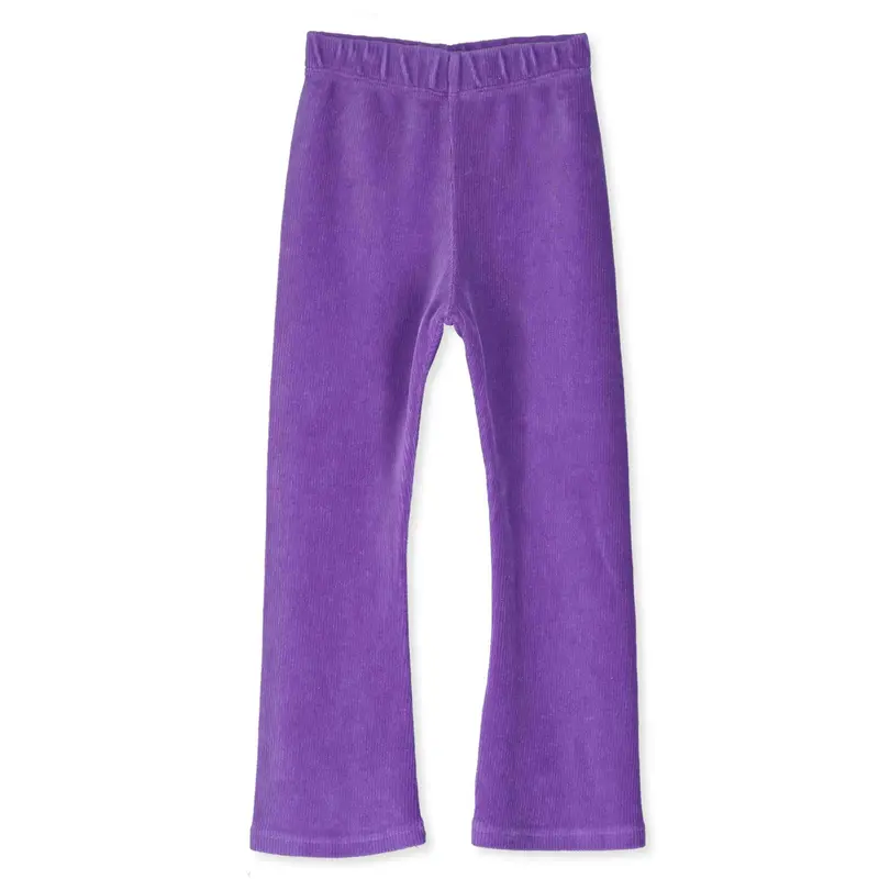 Lötiekids flared leggings solid lilac