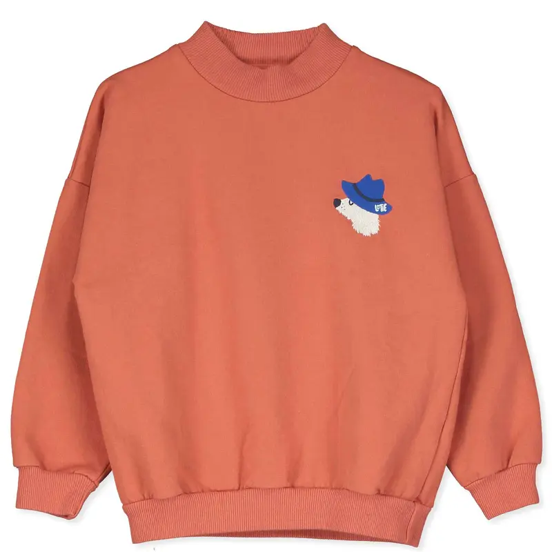 Lötiekids sweater dog clay