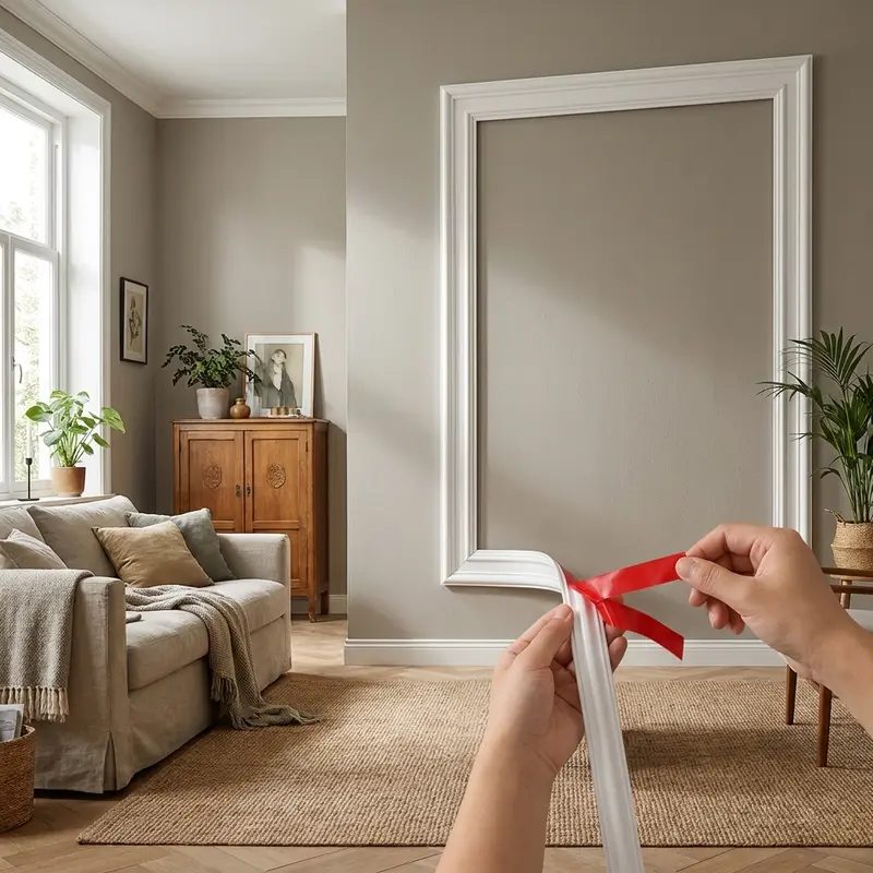 LuxeTrim™ | Luxe Zelfklevende Sierlijstenset voor Muur Decoratie