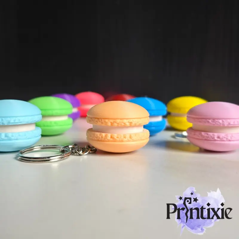 Macaron Clicker – Mechanical Click Fidget Keychain & Gift