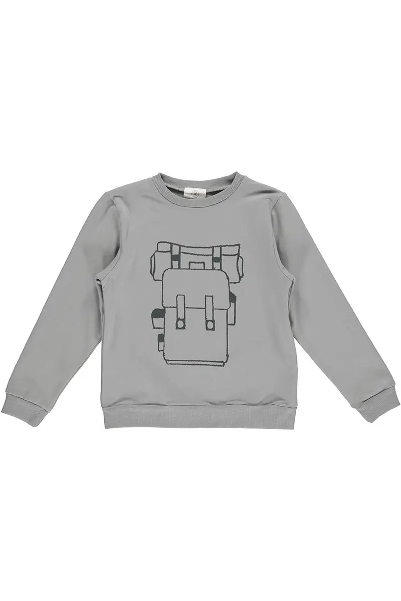 Mads sweatshirt grey dawn Gro Company