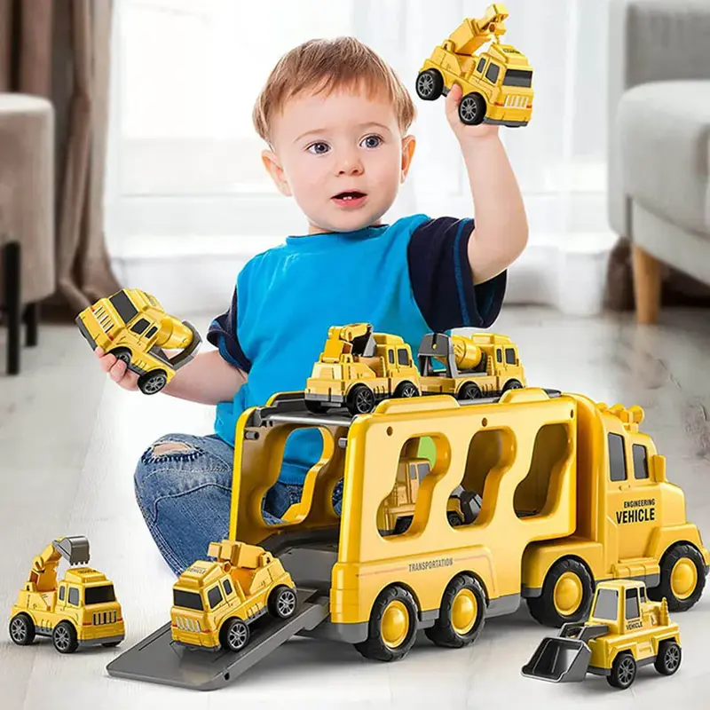 Magic Car City - Bil med lys og musikk - leketransportbil
