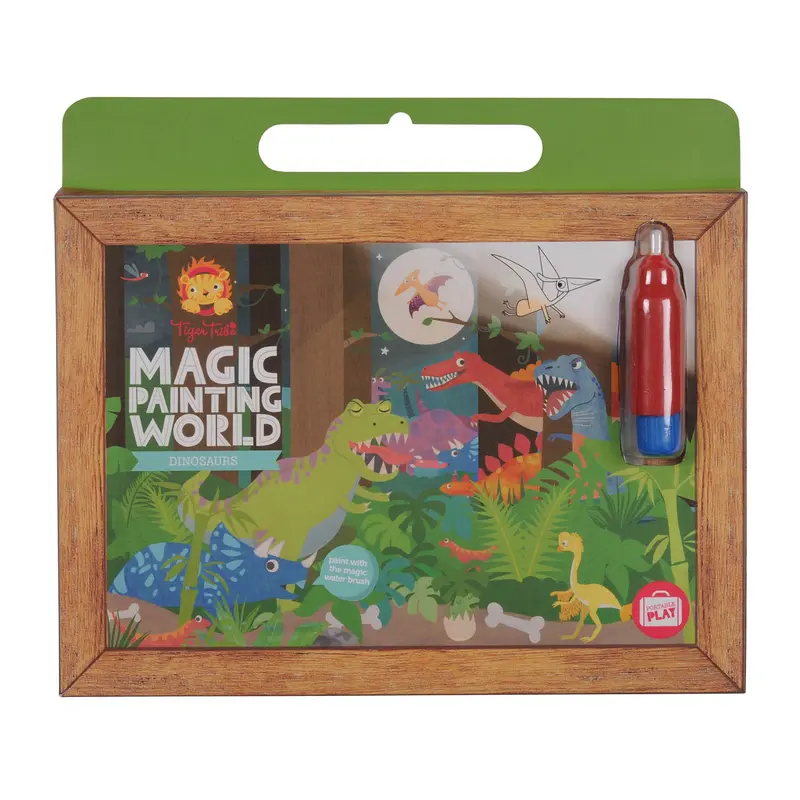 Magic painting set dinosaurs