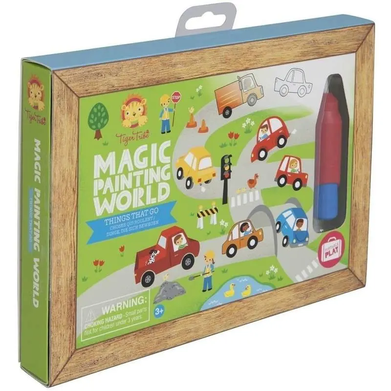 Magic painting set Things that go Tiger Tribe