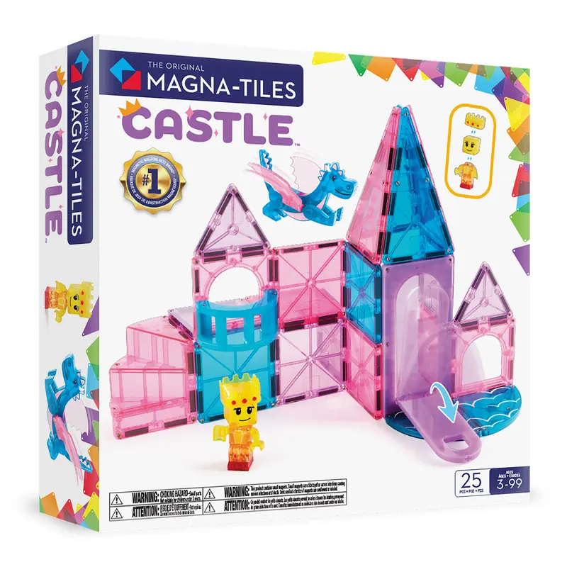 Magna-Tiles Castle - 25 magnetische tegels
