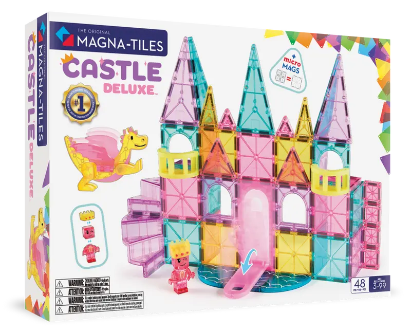 Magna-Tiles Castle DLX - Deluxe - 48 magnetische tegels