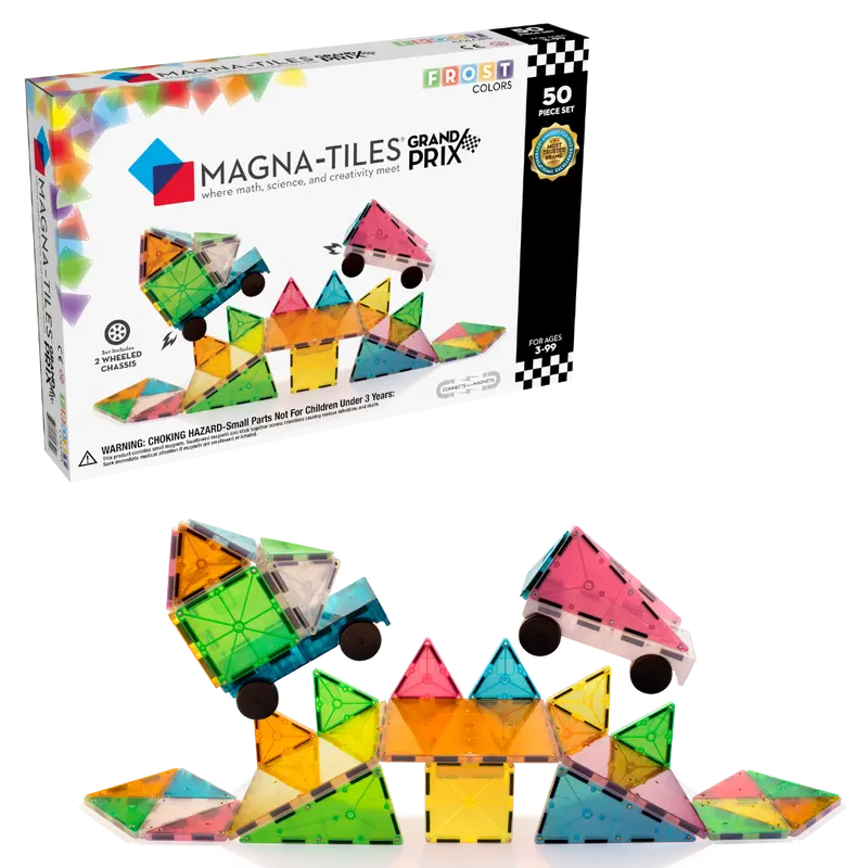 Magna-Tiles grand prix set - 50 magnetische tegels