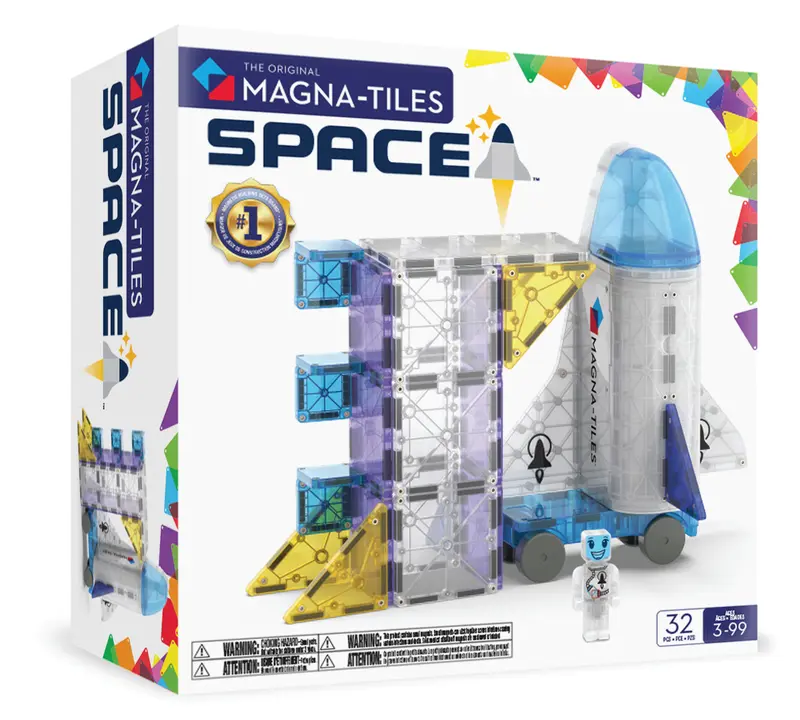 Magna-Tiles Space - 32 magnetische tegels