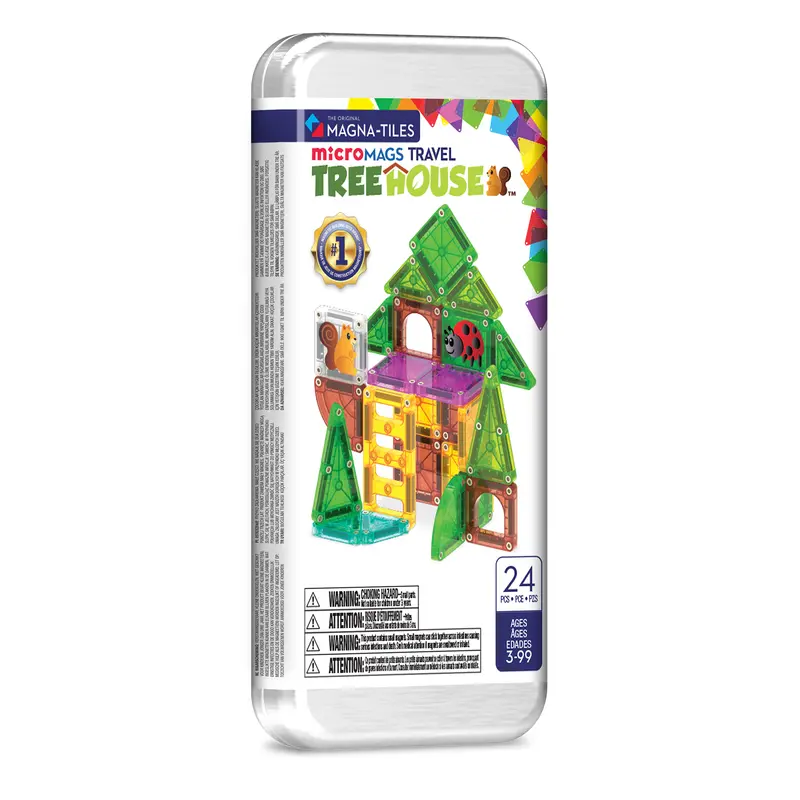 Magna-Tiles Travel Tree House - 24 MicroMAGS magnetische tegels