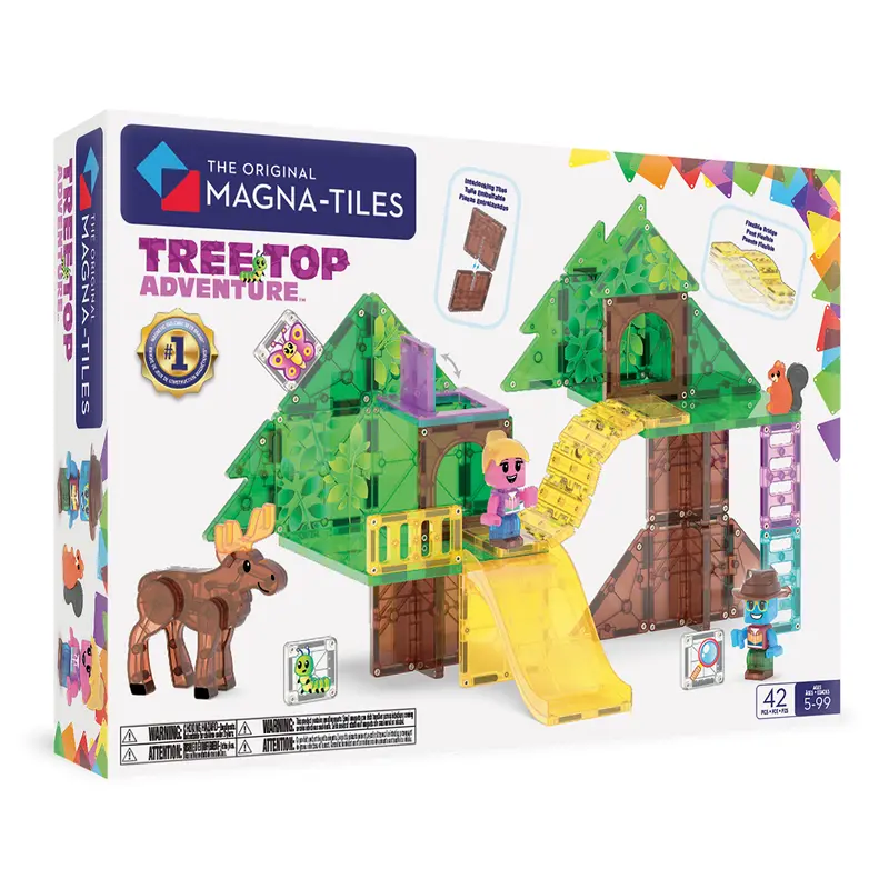 Magna-Tiles Treetop Adventure - 42 magnetische tegels