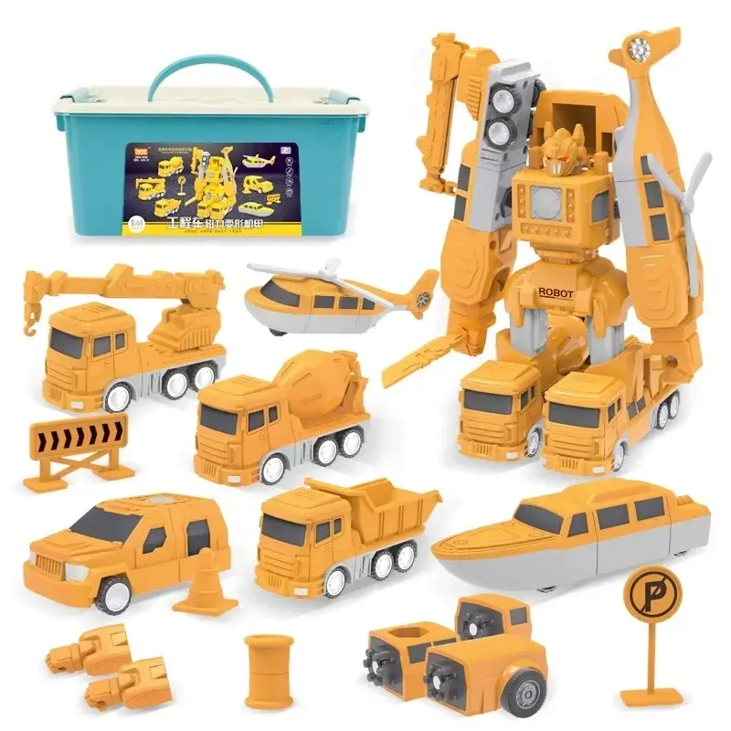 MagnaMix - Fra lastebil til robot - Transformerende biler