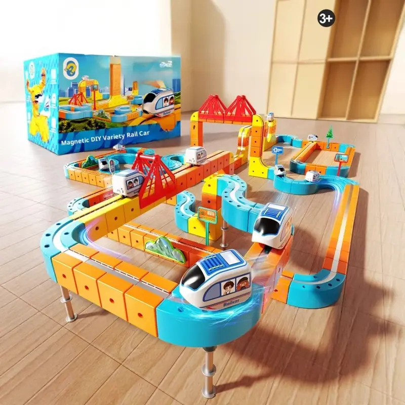MagniTrack – Creative & Electric – Anti-Gravity Electric Train