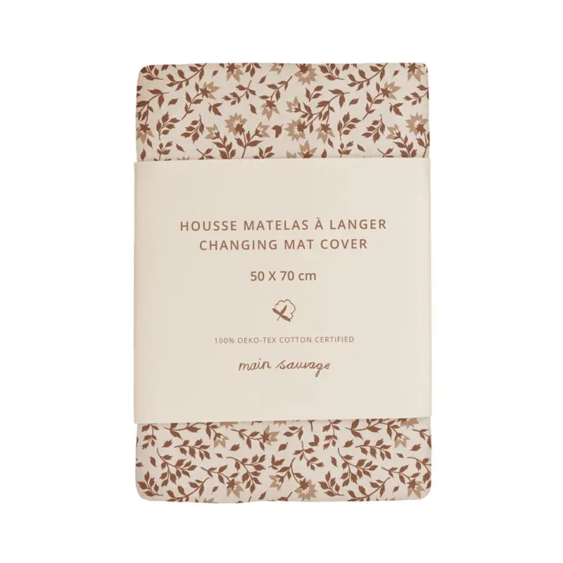 Main Sauvage hoeslaken hibiscus 60 x 120