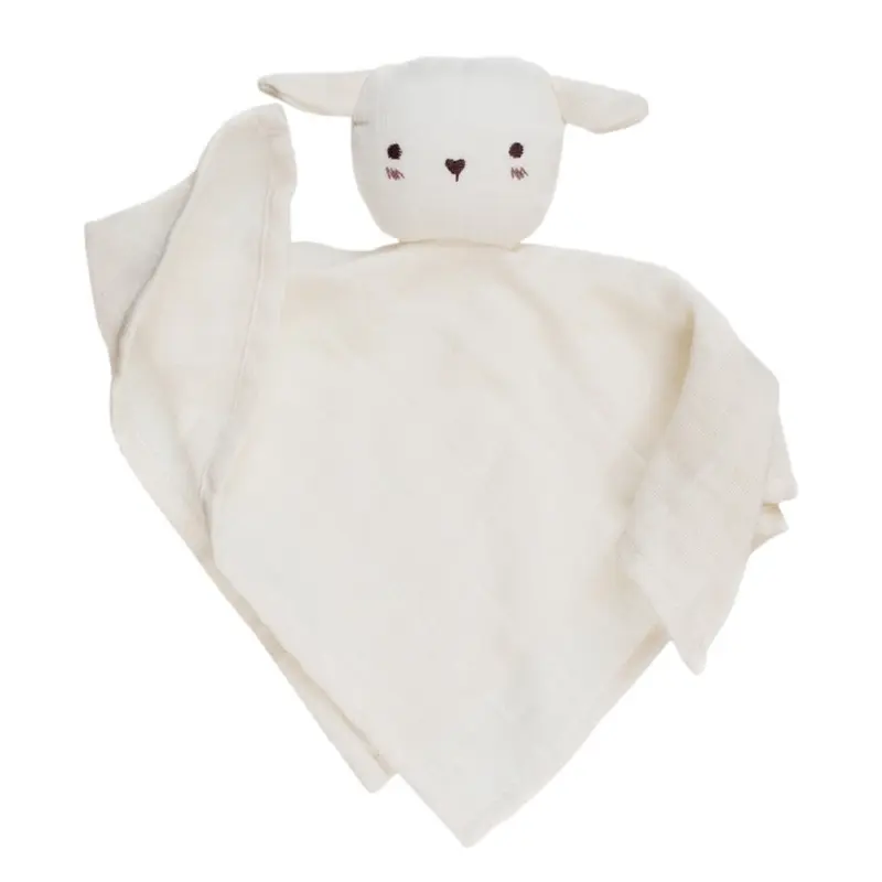 Main Sauvage knuffeldoekje lamb