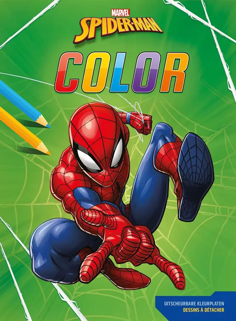 Marvel Spiderman Color kleurplaten