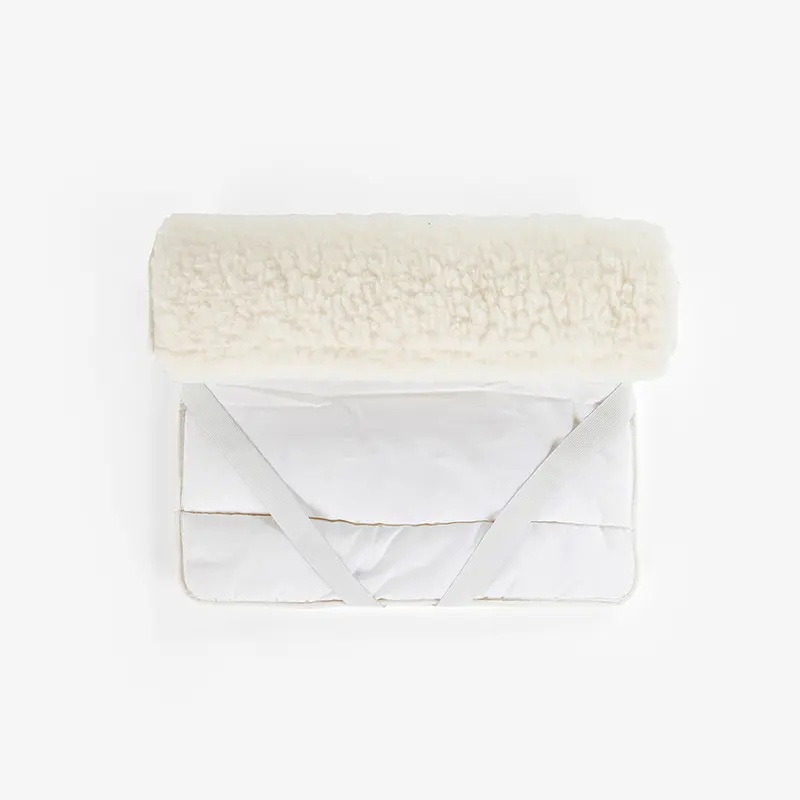 Matrastopper / onderdeken - Merinowol - Naturel - Kico Label
